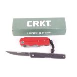 Three folding knives by CRKT