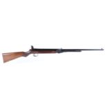 .22 Webley Mark 3 under lever air rifle, blade foresight, adjustable rear sight, nvn [Purchasers