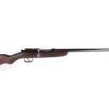 (S2) .410 Webley & Scott bolt action, 25½ ins sighted barrel, 2½ ins chamber, 15 ins semi pistol