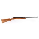 .177 BSA Airsporter MkI under lever air rifle, folding leaf sights, c.1965, no. EF1146B [