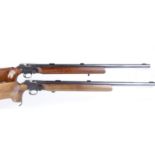 (S1) Two .22 BSA Martini International Mk2 target rifles, each with 28½ ins heavy target barrels,