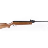 .22 SMK Model XS12 break barrel air rifle, tunnel foresight, adjustable rear sight, boxed as new,