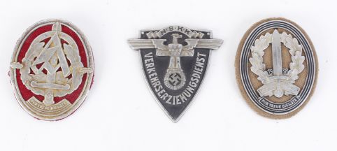 German S.A. badges, NSKK, etc (3)