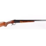 (S2) 12 bore Baikal single, 28½ ins barrel, full choke, 2¾ ins chamber, underlever release