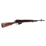 (S1) .303 Enfield No.5 Mk1 Jungle Carbine dated 1946, blade and tangent sights, no. BJ8052 (matching