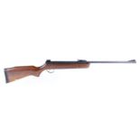 .22 BSA Supersport break barrel air rifle, open sights, rubber butt pad, no. S22415 [Purchasers