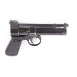 .177 Webley Junior air pistol, open sights, no. 520 [Purchasers Please Note: This Lot cannot be sent