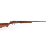 (S2) 12 bore Cooey semi hammer ejector, 30 ins single barrel, ¾ choke, 2¾ ins chamber, 14 ins stock,
