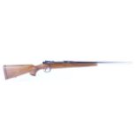 (S1) .458 Mauser bolt action rifle, 23½ ins polished bright steel barrel, internal magazine, semi