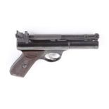 .177 The Webley Senior air pistol, brown plastic grips, boxed with instructions, no. 024 [Purchasers
