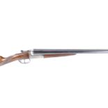 (S2) 12 bore boxlock ejector by Ugartechea, 28 ins barrels, ½ & full, 70 mm chambers, scroll and