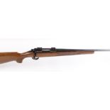 (S1) .222 Sabatti, bolt action rifle, 22 ins barrel, threaded for moderator, internal magazine,