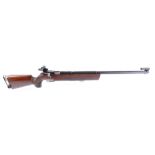 (S1) .22 Vostock(?) target rifle, 29½ ins heavy target barrel, adjustable tunnel foresight,