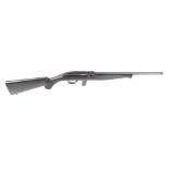 (S1) .22 CBC Magtech M7022 semi automatic rifle, 18½ ins screw cut barrel (capped), 10 shot