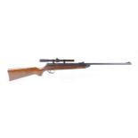 .22 BSA break barrel air rifle, mounted 4 x 15 Crosman scope, no. T2981 [Purchasers note: This Lot