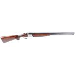 (S2) 12 bore Winchester Model 91 over and under, ejector, 28 ins barrels, full & ½, 70mm chambers,