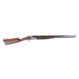 (S2) 12 bore Browning B1, over and under, ejector, 26¼ ins barrels, ¾ & ¼, hob cut ventilated rib,