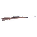 (S1) .270(Win) BSA Monarch bolt action sporting rifle, 23 ins barrel, blade and leaf sights,