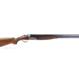 (S2) 12 bore Rizzini over and under, ejector, 27½ ins ventilated multi choke barrels, broad file cut