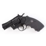 .177 Python 357 Mag Co2 air pistol, open sights, no.15A66682 [Purchasers note: This Lot cannot be