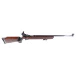 (S1) .22 Walther bolt action target rifle, 25½ ins heavy barrel, fitted target sights, adjustable