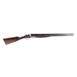 (S2) 12 bore Gamba, over and under, ejector, 27½ ins barrels, ¾ & ¼, cross cut ventilated rib with