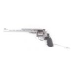 (S1) .38(Spl)/.357(Mag) Taurus long barrelled competition revolver, 12 ins ventilated and sighted