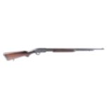 (S1) .22 Savage Arms Model 29B pump action take down rifle, 23½ ins barrel, blade foresight (rear