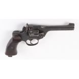 .38 Enfield No.2 Mk.I, top break double action revolver, 5 ins octagonal barrel stamped Cal 38,