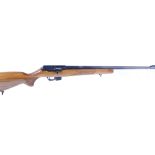 (S1) .22 Remington Model 597 semi automatic rifle, 19½ ins threaded stainless steel barrel (