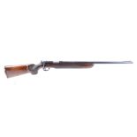 (S1) .22 Walther Sportmodell Meisterbuschse Military Trainer, bolt action25 ins half stocked