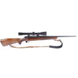 (S1) .270(Win) Tikka M65 bolt action stalking rifle, 21 ins part fluted barrel threaded for