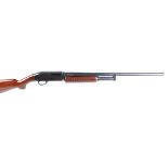 (S2) 12 bore Squires Bingham Model 30 pump action, 3 shot (RM 90), 28 ins barrel, cyl choke, 2¾