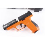 .177 Umarex CP Sport Co2 air pistol, open sights, in foam lined case, no. J23374676 [Purchasers