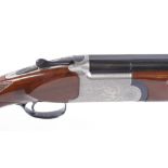 (S2) 12 bore Armi San Marco over and under, ejector, 28 ins multi choke barrels (2 chokes fitted),