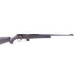 (S1) .17HMR Marlin XT-17 bolt action rifle, threaded barrel (capped), adjustable open sights,