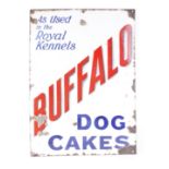 Enamel 'Buffalo Dog' sign
