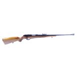 (S1) .22 Walther KKJ bolt action sporting rifle, 22½ ins barrel with blade and ramp sights, 5 shot