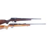 (S1) .22 CZ BRNO 511 semi automatic rifle, 19 ins threaded barrel, 5 shot magazine (a/f), no. 49319;