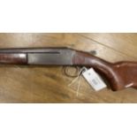 (S2) .410 Cooey single semi hammer, 26 ins barrel, 3 ins chamber, 14¼ ins stock, no. 72929 [
