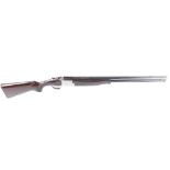 (S2) 12 bore Laurona Magnum over and under, ejector, 28 ins suspended multi choke barrels with