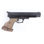 .177 Gamo pneumatic air pistol, open sights, no. 0488338 [Purchasers note: This Lot cannot be sent