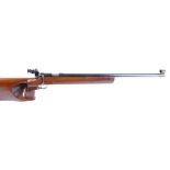 (S1) .22 Valmet M62 bolt action target rifle, 29½ ins heavy target barrel, adjustable target sights,