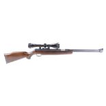 .22 Weihrauch HW77 underlever air rifle, adjustable trigger, Monte Carlo stock with recoil pad,