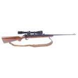 (S1) .22 BRNO Model 2 bolt action rifle, 24½ ins barrel (sights removed), 10 shot magazine (with