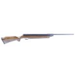 .22 BAM B20 break barrel air rifle, scope grooves (sights removed), stock with cheek piece and