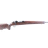 (S1) 7.62mm Gustav Mauser bolt action sporting rifle, 22 ins barrel threaded for moderator, internal