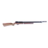 .22 Sharp Innova pump up air rifle, fitted moderator, open sights, no. A373084 [Purchasers note: