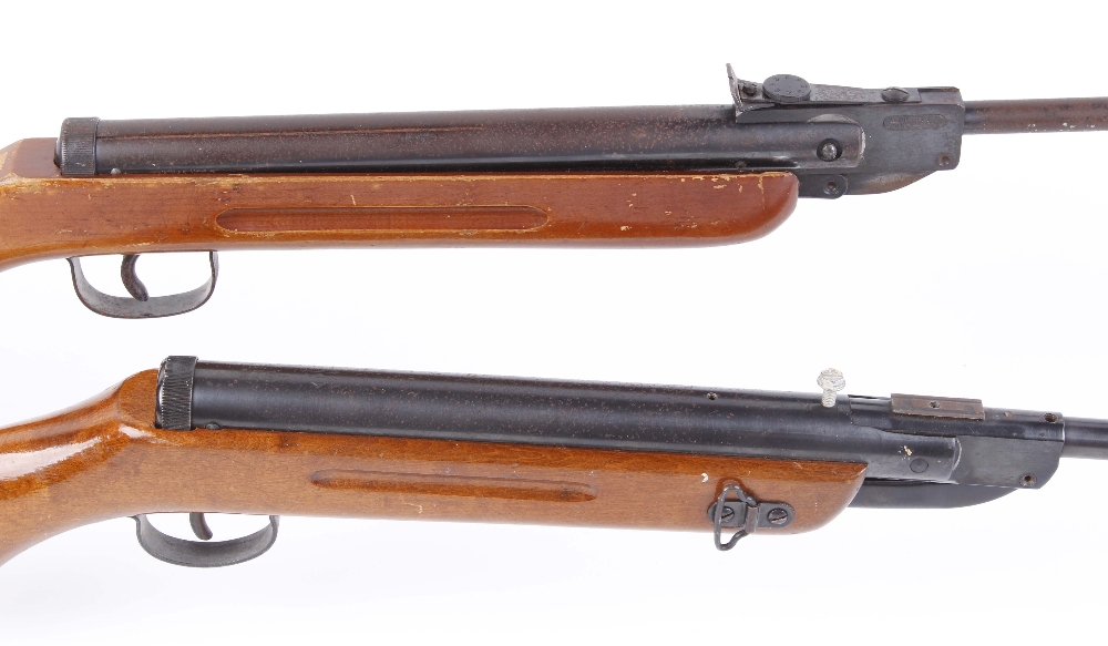 .177 Weihrauch HW25 break barrel air rifle; .177 'Model 61' break barrel air rifle, for spares or re