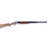 (S2) 12 bore Franchi over and under, ejector, 28 ins barrels, full & ½, file cut ventilated rib with